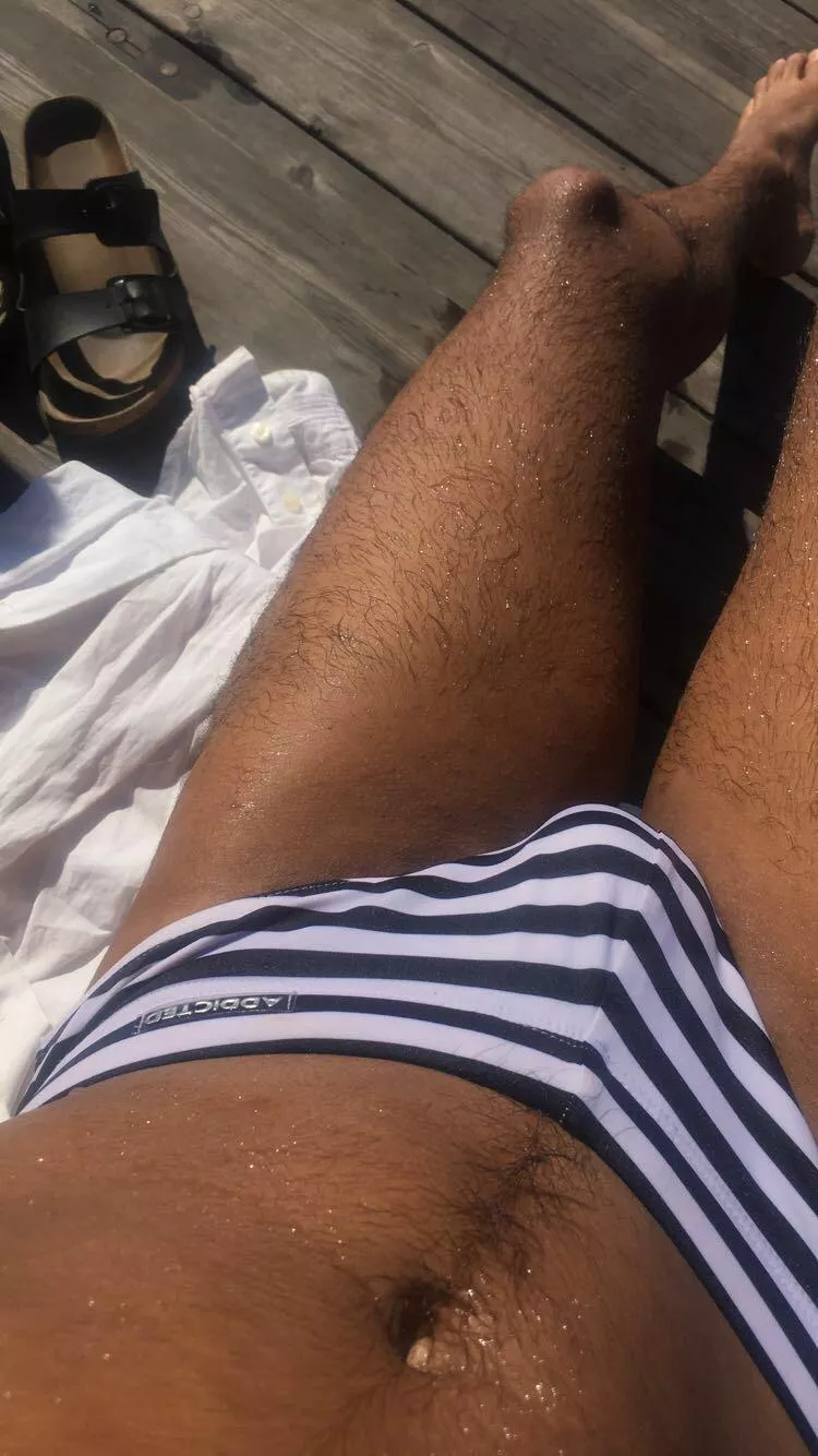 Striped undies