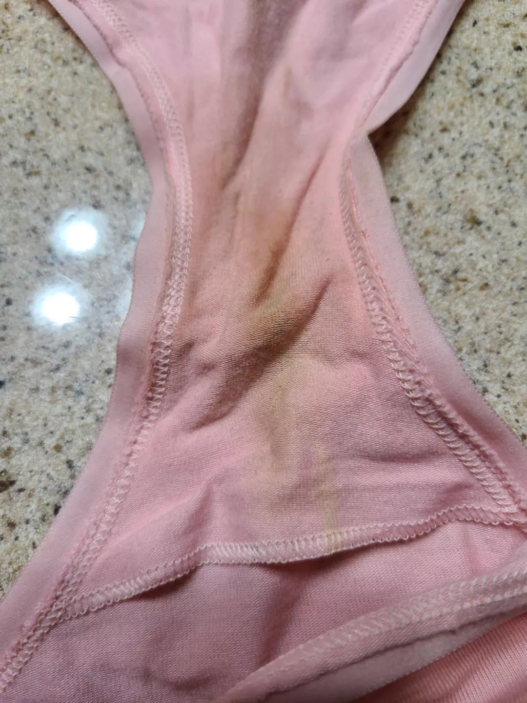 Strong smelling panties I just took off :)