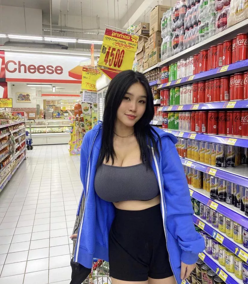 Stunning busty Asian