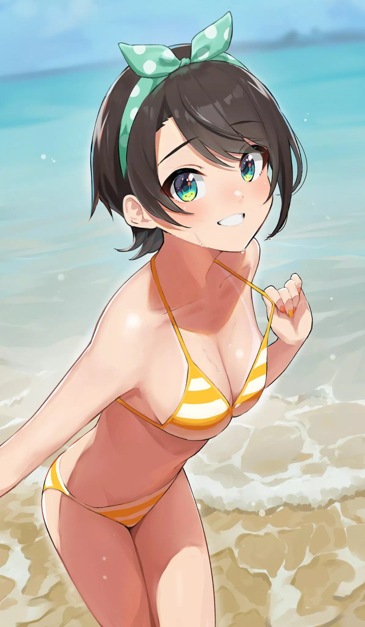 Subaru’s beach trip [Hololive]