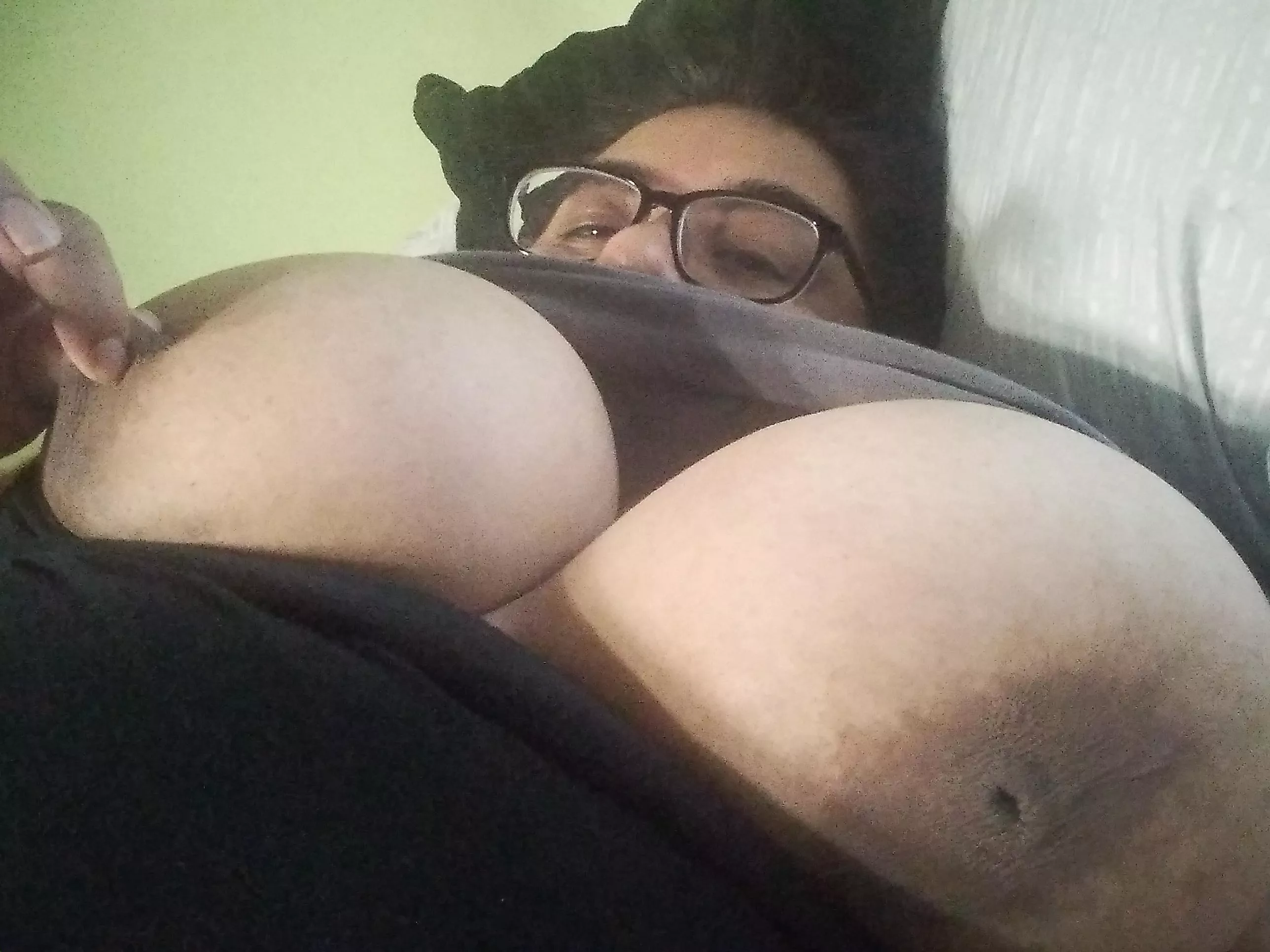 Suck on my tits please??