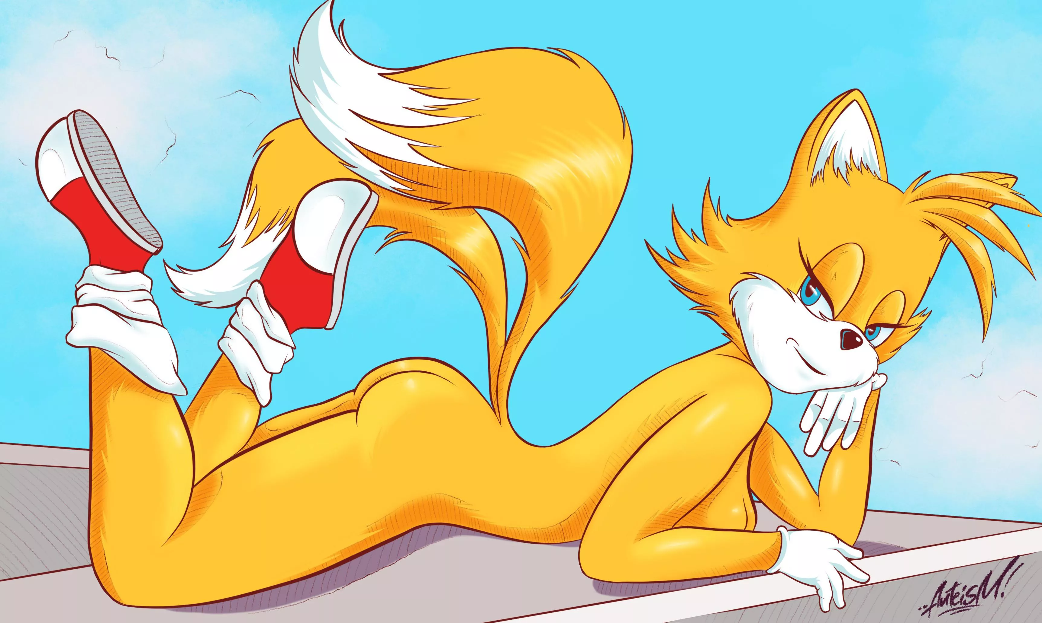 Sunday for Tails. (__anteism)