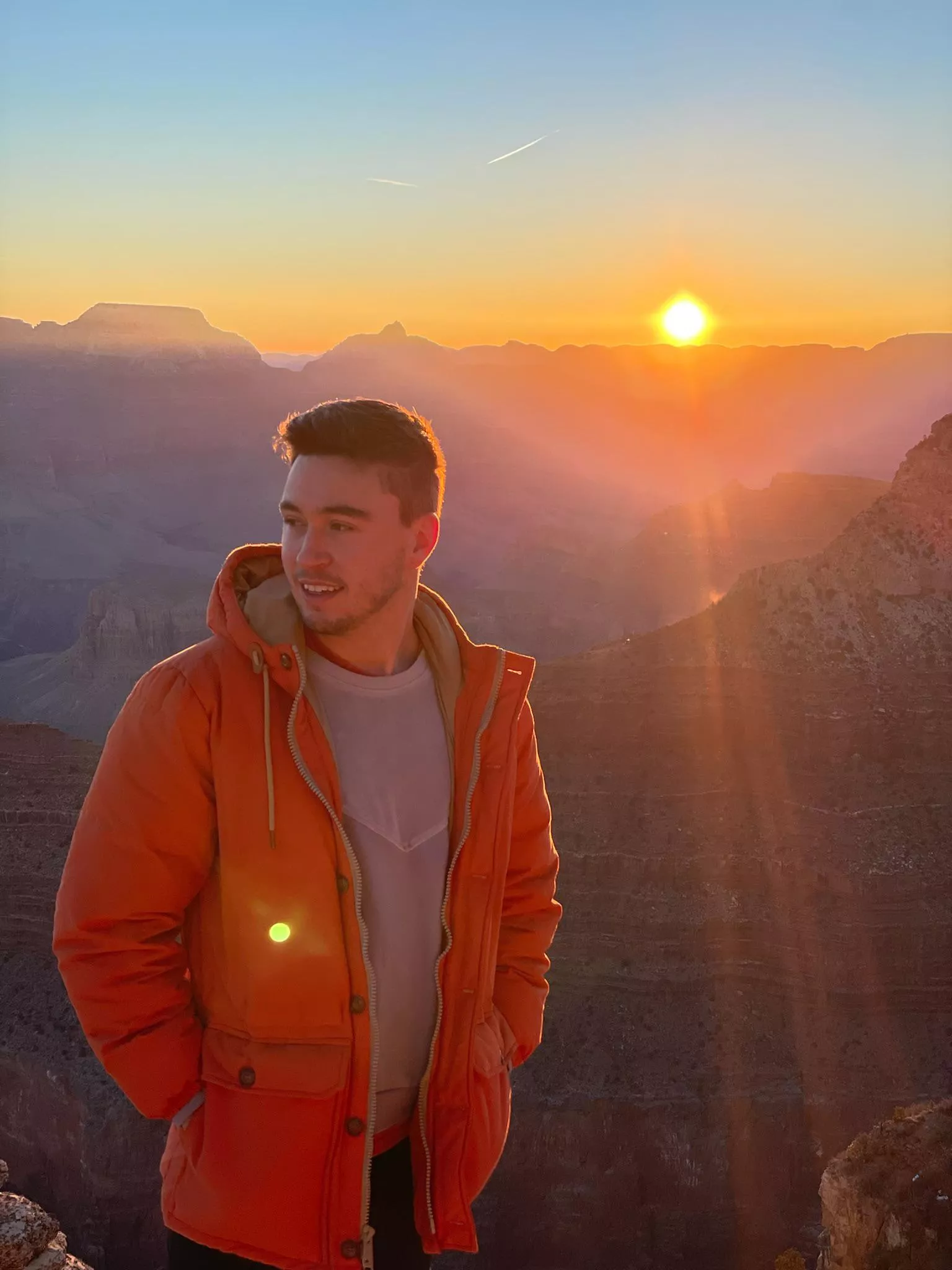 Sunrise at the Grand Canyon!