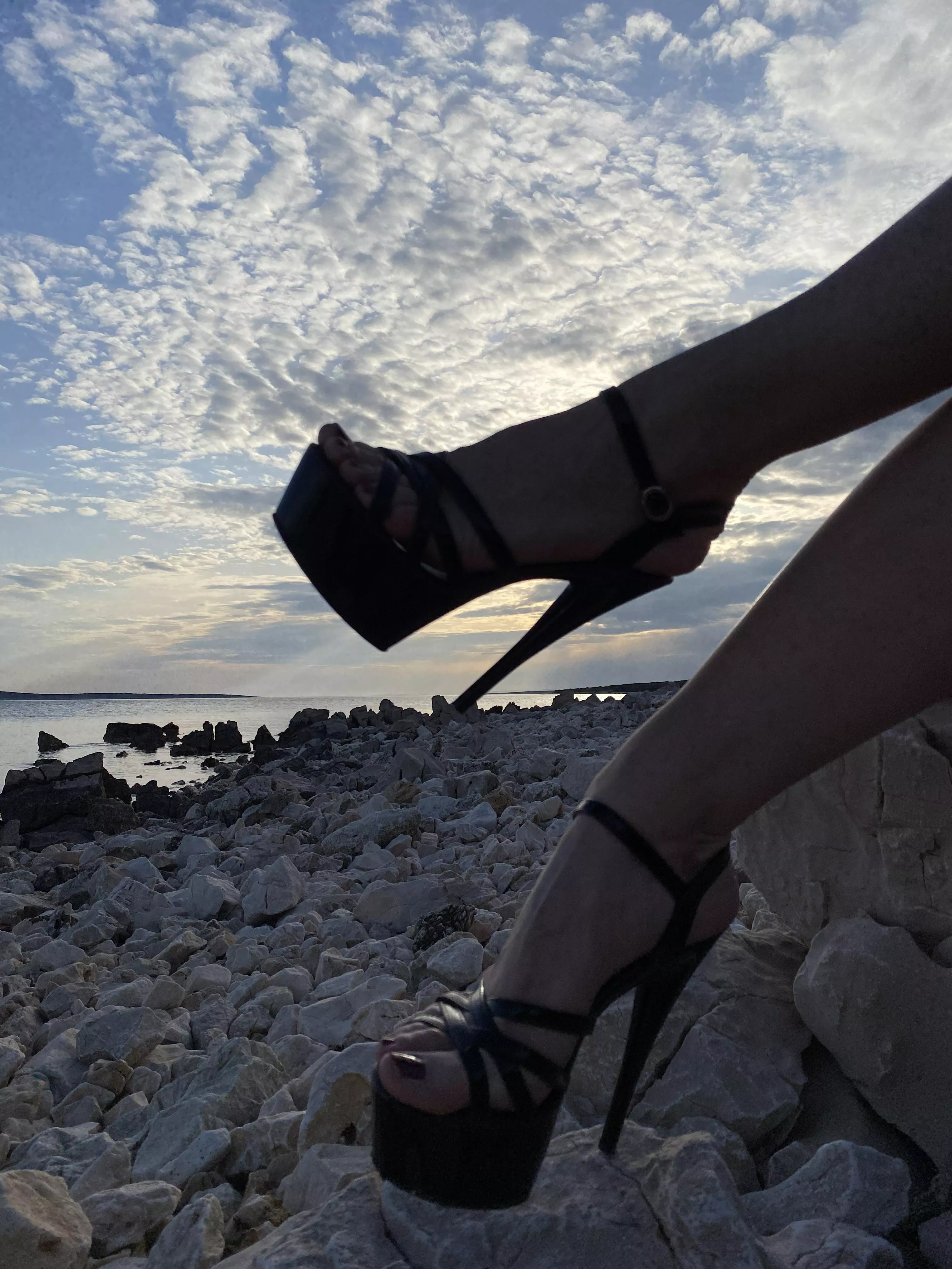 Sunset heels