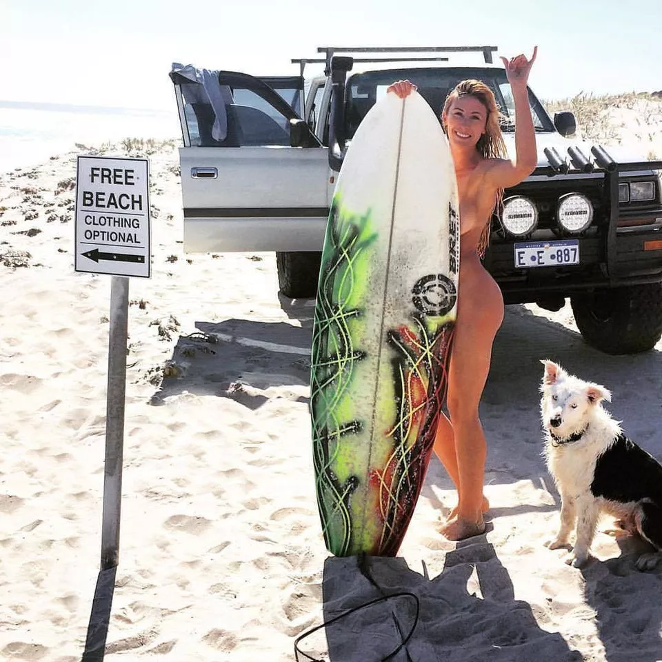 Surfer girl, somewhere in Australia...