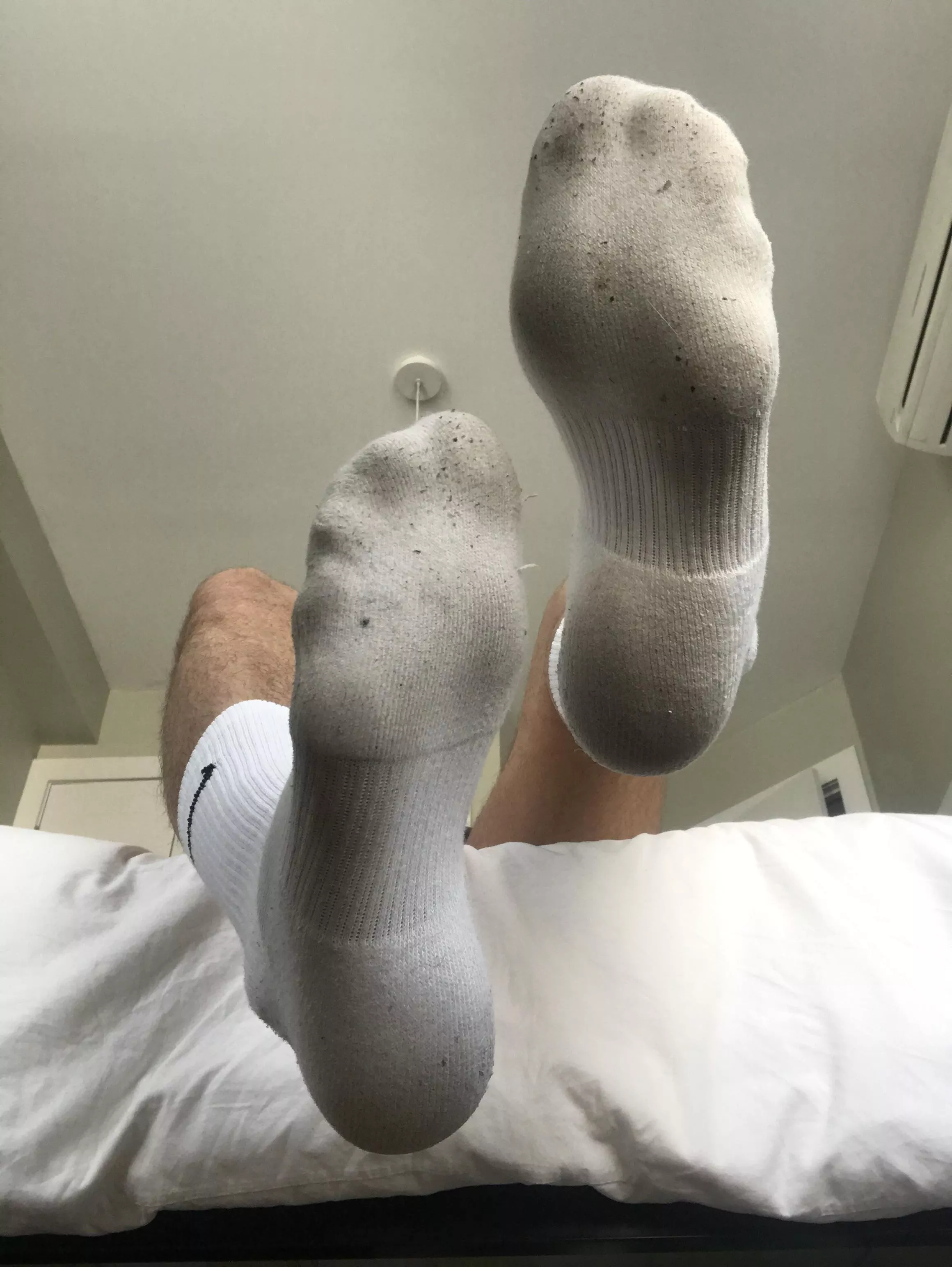 Sweaty and cheesy gym socks 😈😈😈