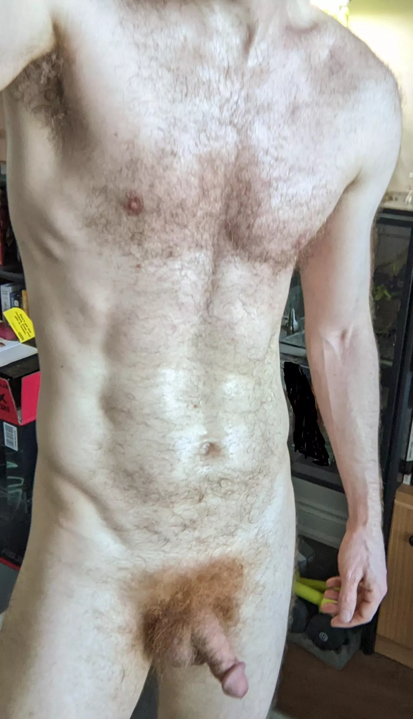 Sweaty, hairy ginger anyone?