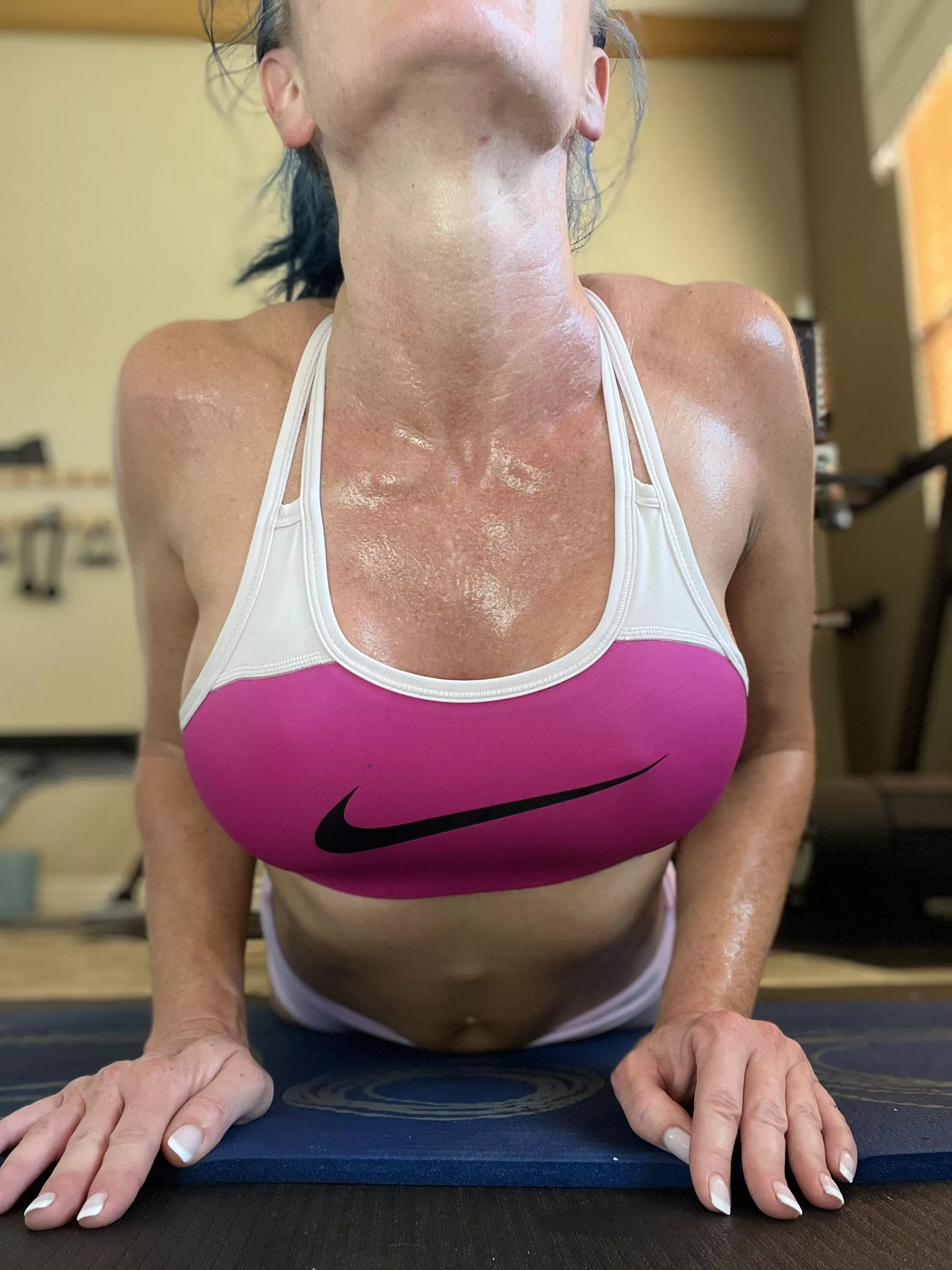 Sweaty workout this morning