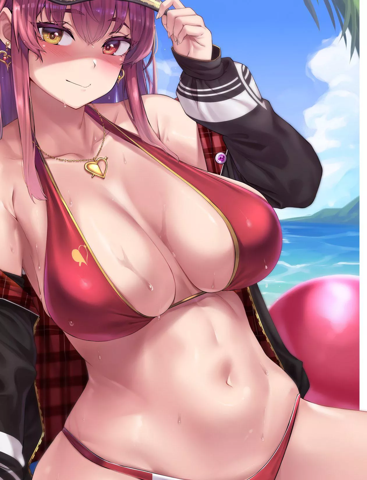 Swimsuit Houshou Marine