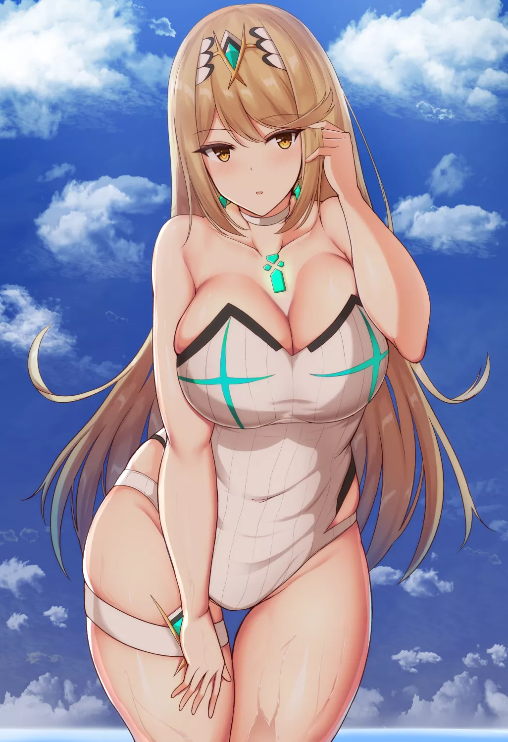 Swimsuit Mythra (Noeomi) [Xenoblade]