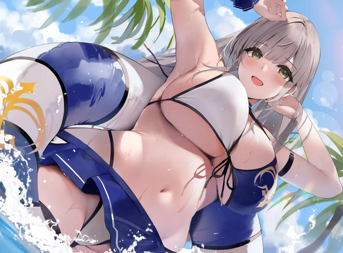 Swimsuit Shirogane Noel (Niiisan)