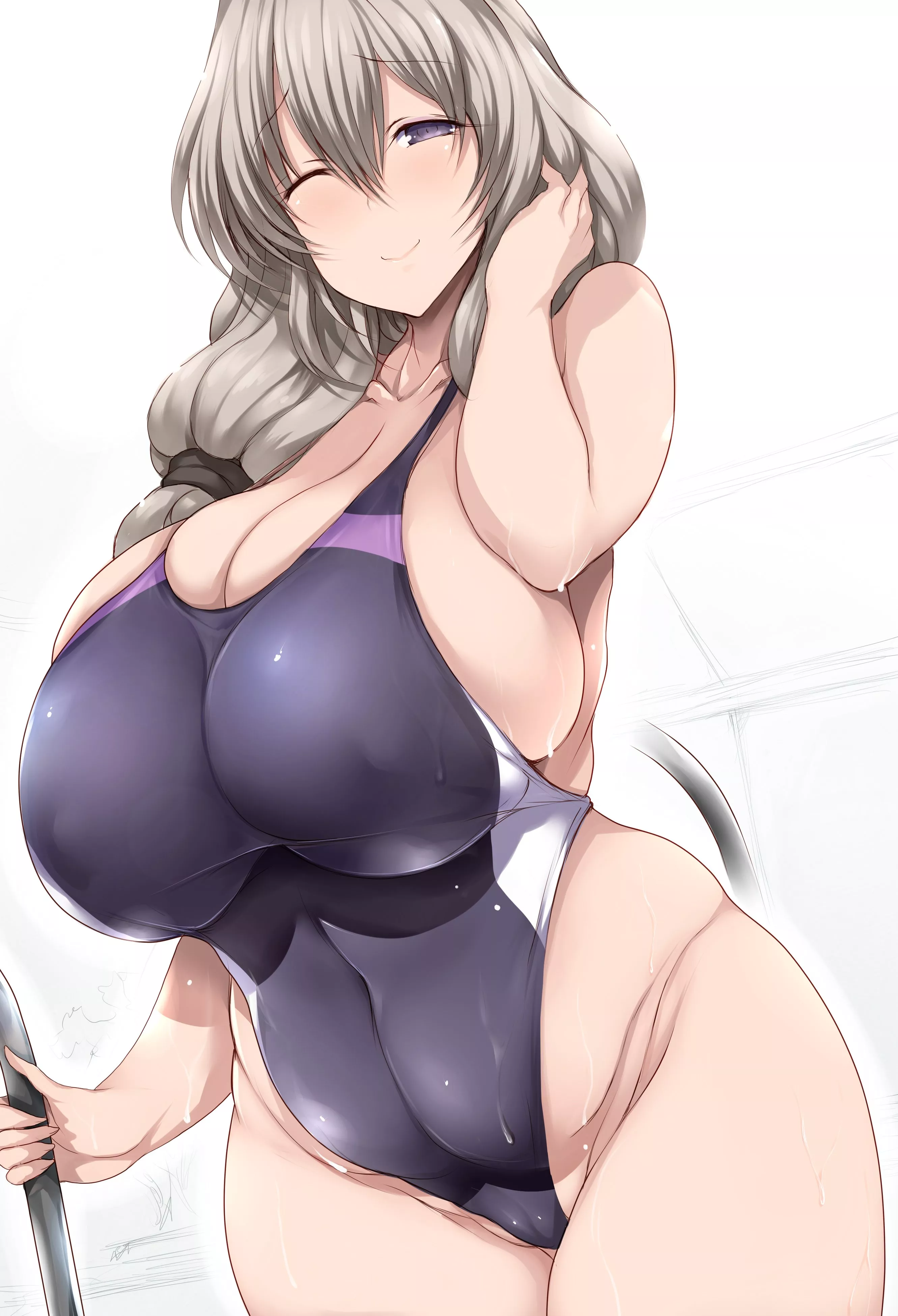 Swimsuit Tsuki Lewd Body (Tsukasawa Takamatsu ) [Uzaki-chan Wants to Hang Out! ]