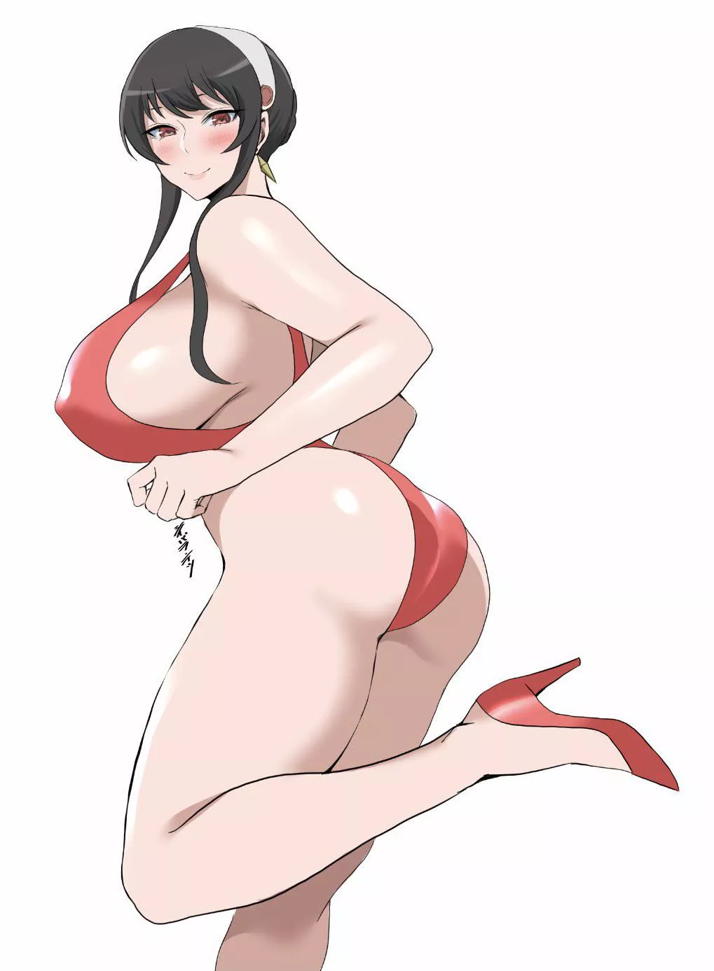 Swimsuit Yor Forger (shiibara_tetsu)