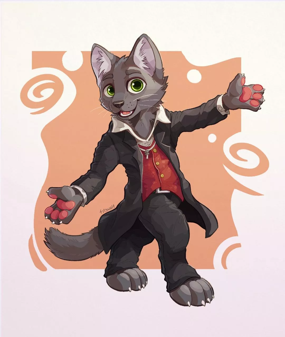 Tabaxi! (art by me)