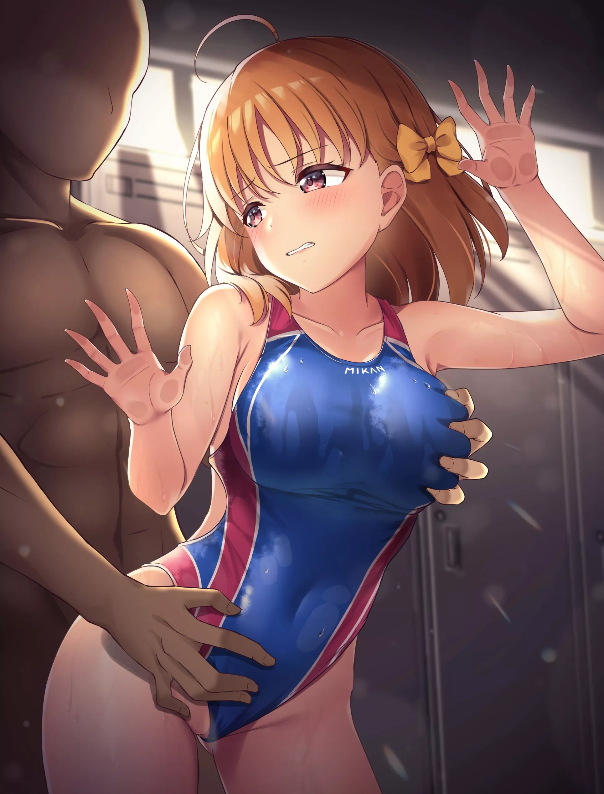 Takami Chika Swimsuit From Behind (Oku 1225) [Love Live!]