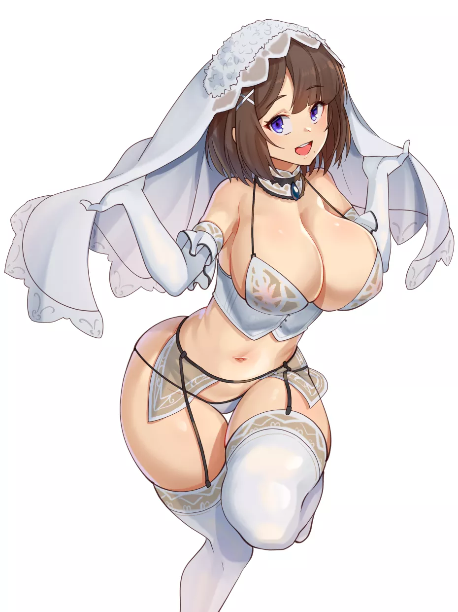 Talon Feather Happy Bridal Lingerie ( Ajidot) [Last Origin]