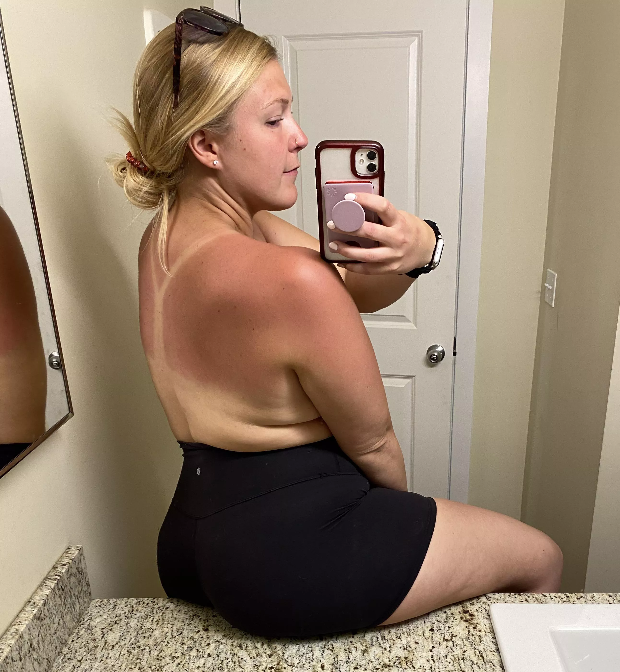 [tanlines] I guess it was sunny out