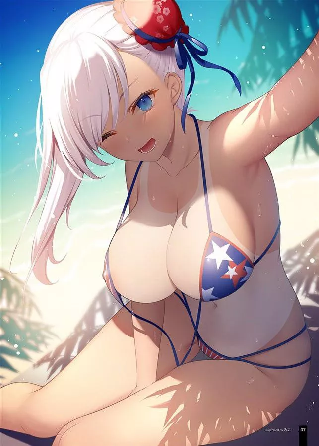 Tanned Musashi (m1k0neko)