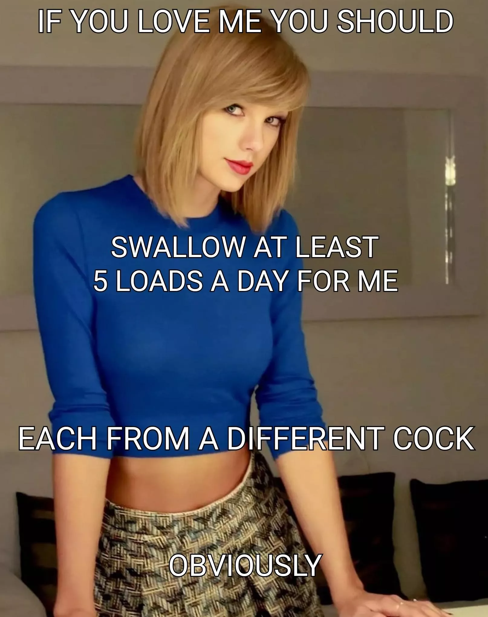 Taylor has demands