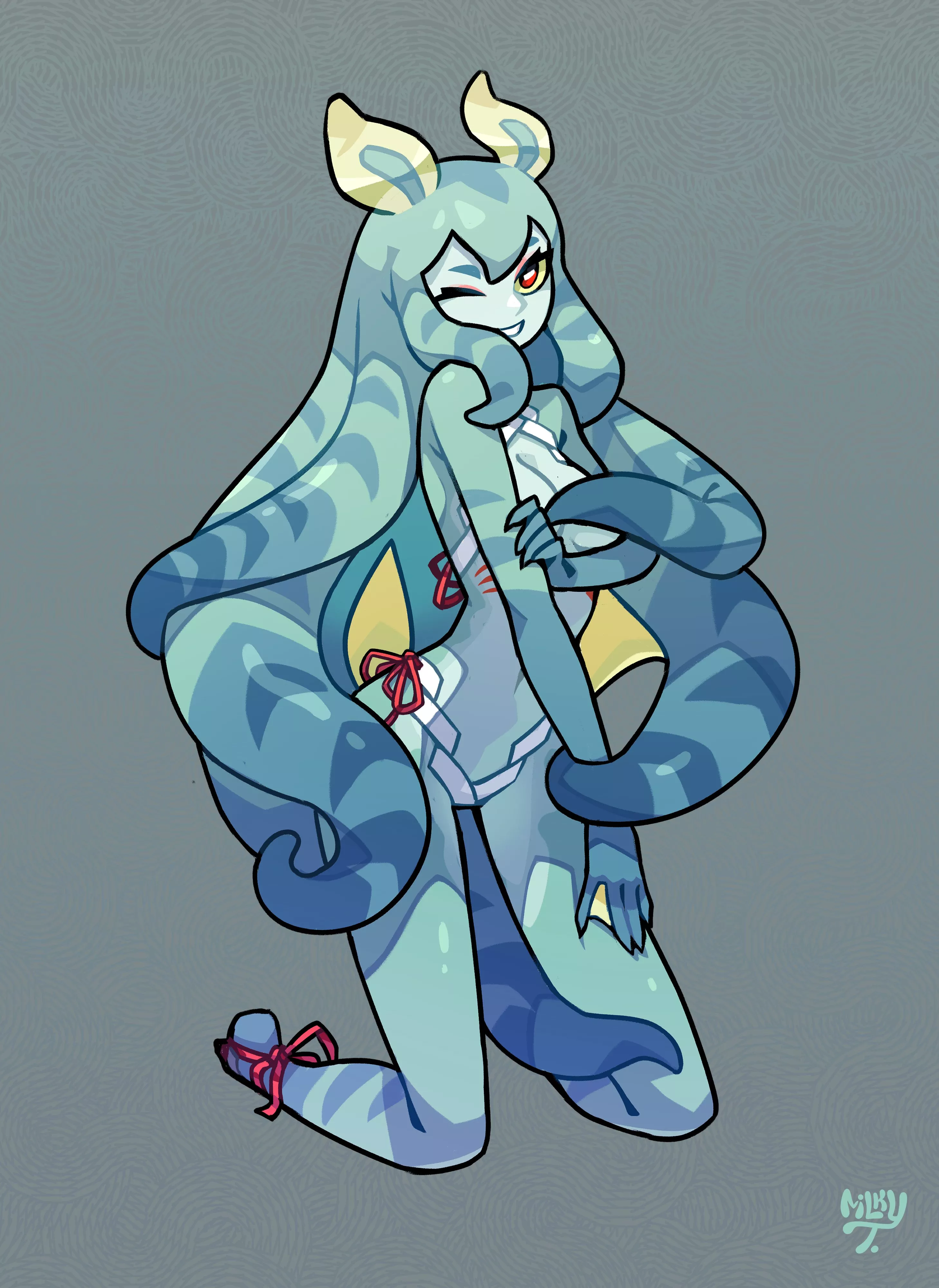 Teasing Octogal (milkytiddyboy)