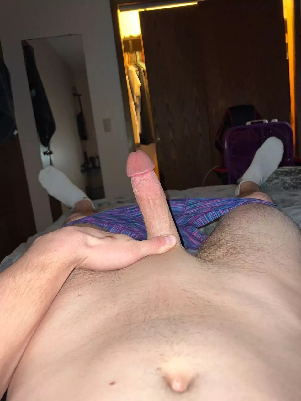 [telegram notashower] 26M anyone want to stroke together I share my slut.