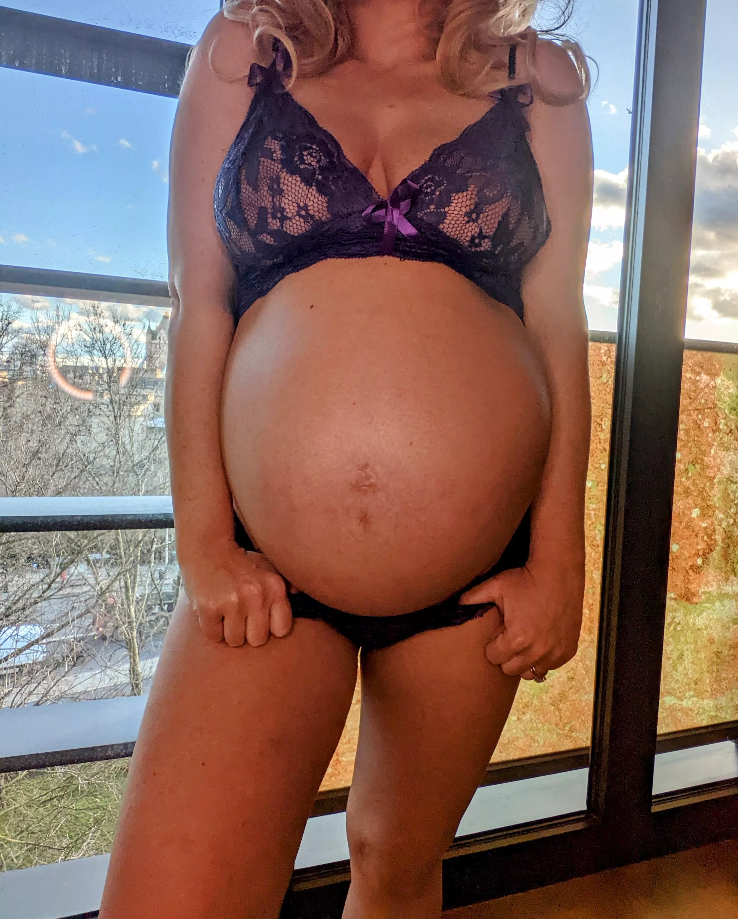 Tell me what you think about my pregnant body?