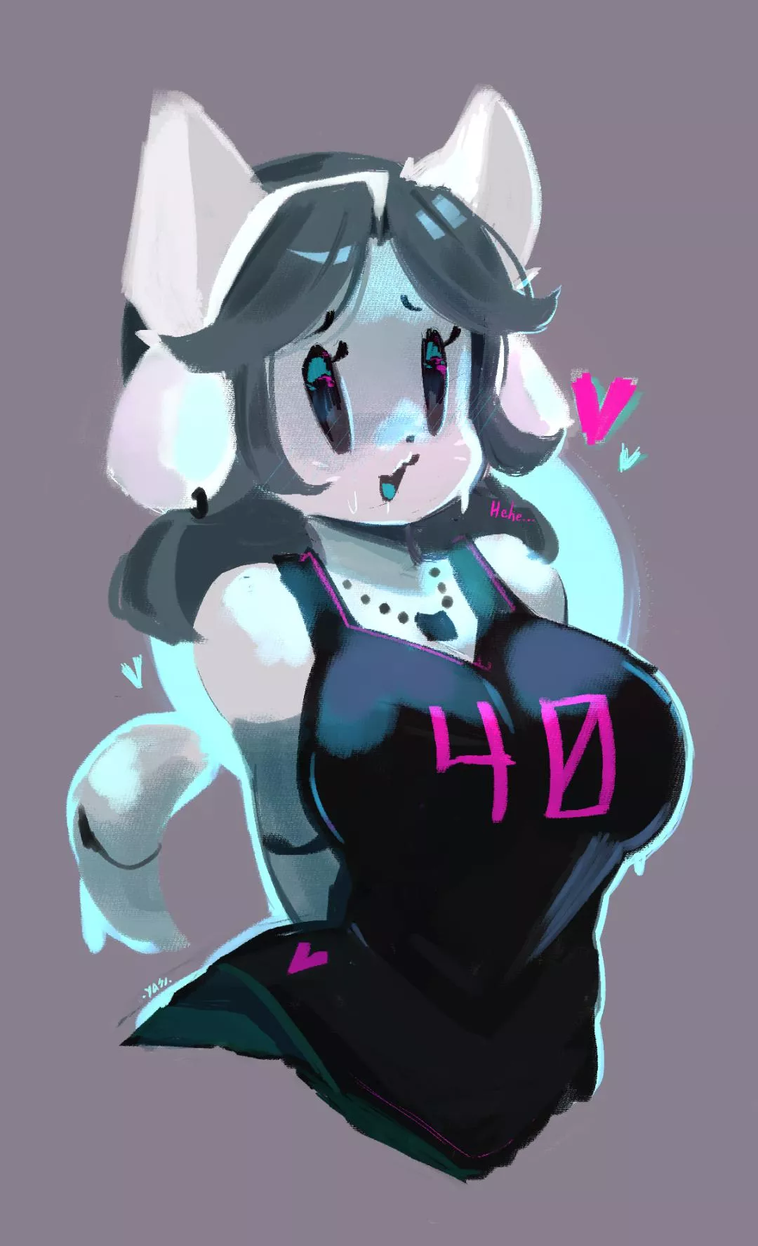 [Temmie] Colleg Tem (@yasi_dip on Twitter and Patreon)