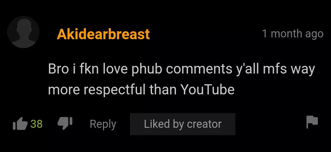 Thank you random stranger on Pornhub