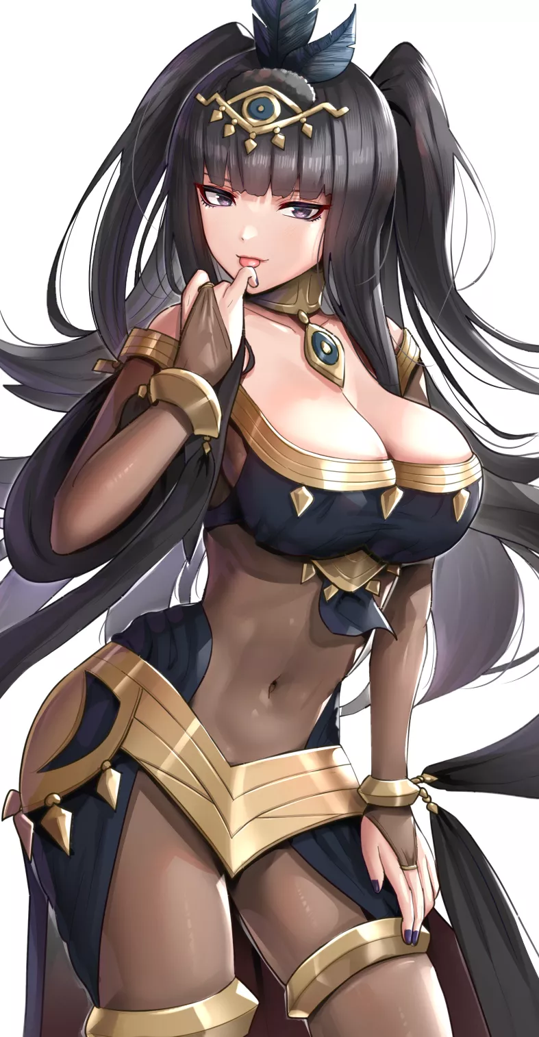 Tharja celebrating the FE Awakening Anniversary