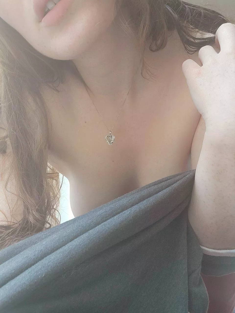 That moment right before I show you my freckled goodies ðŸ˜‰ [f]