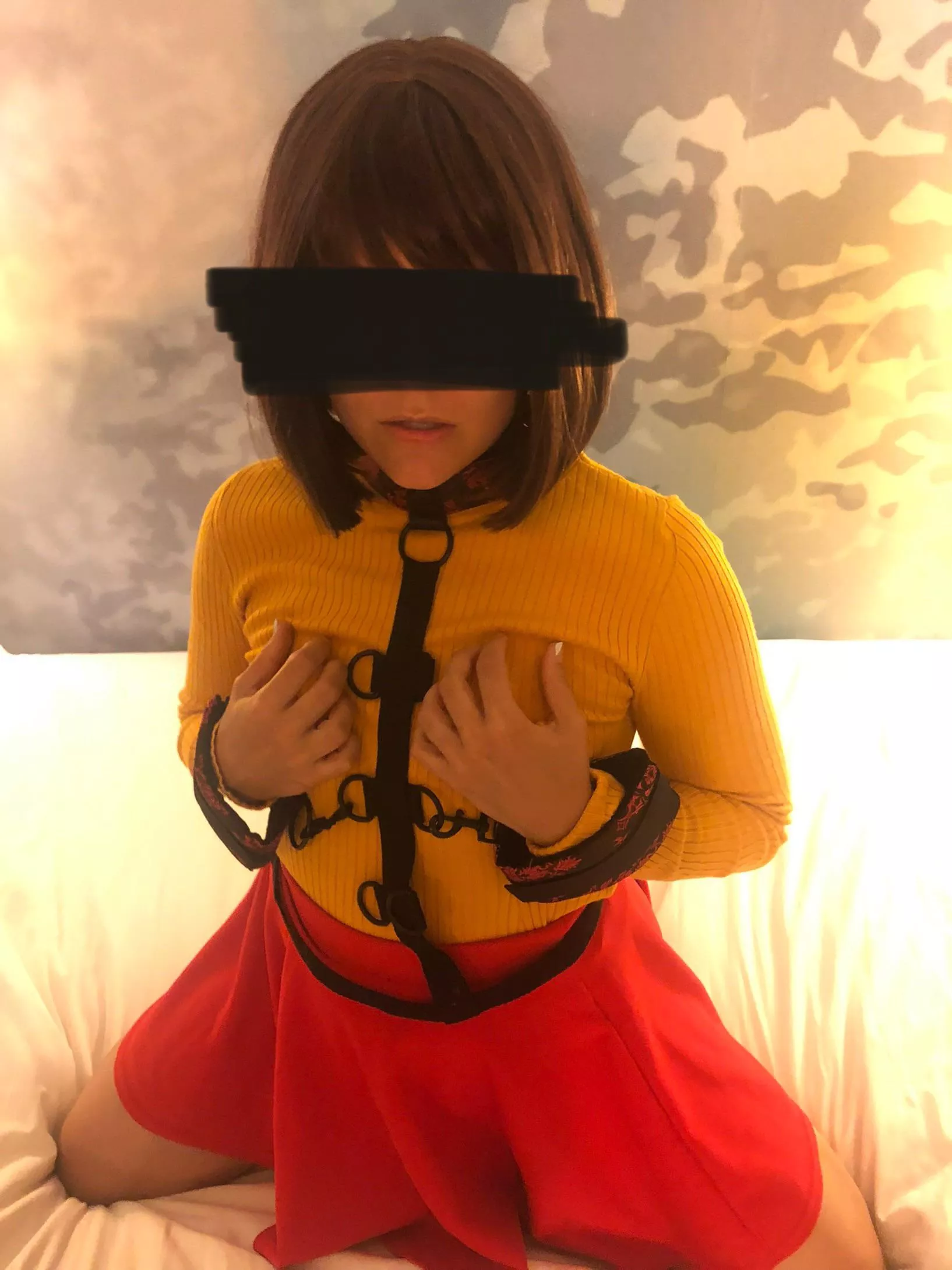 That’s the chance I’ll have to take! Velma in bondage by Stacey Addams