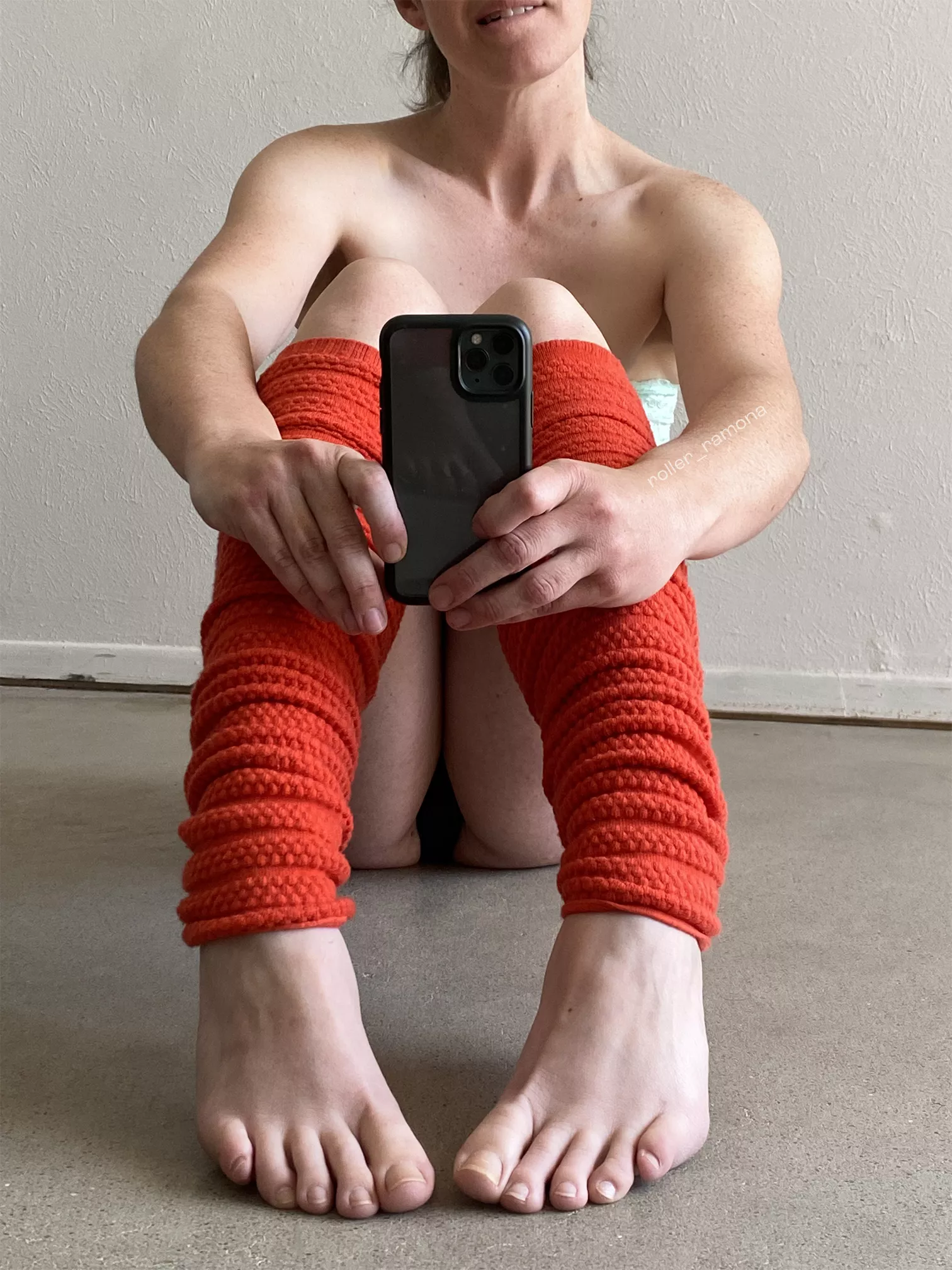 the best part of leg warmers is the easy access ;)