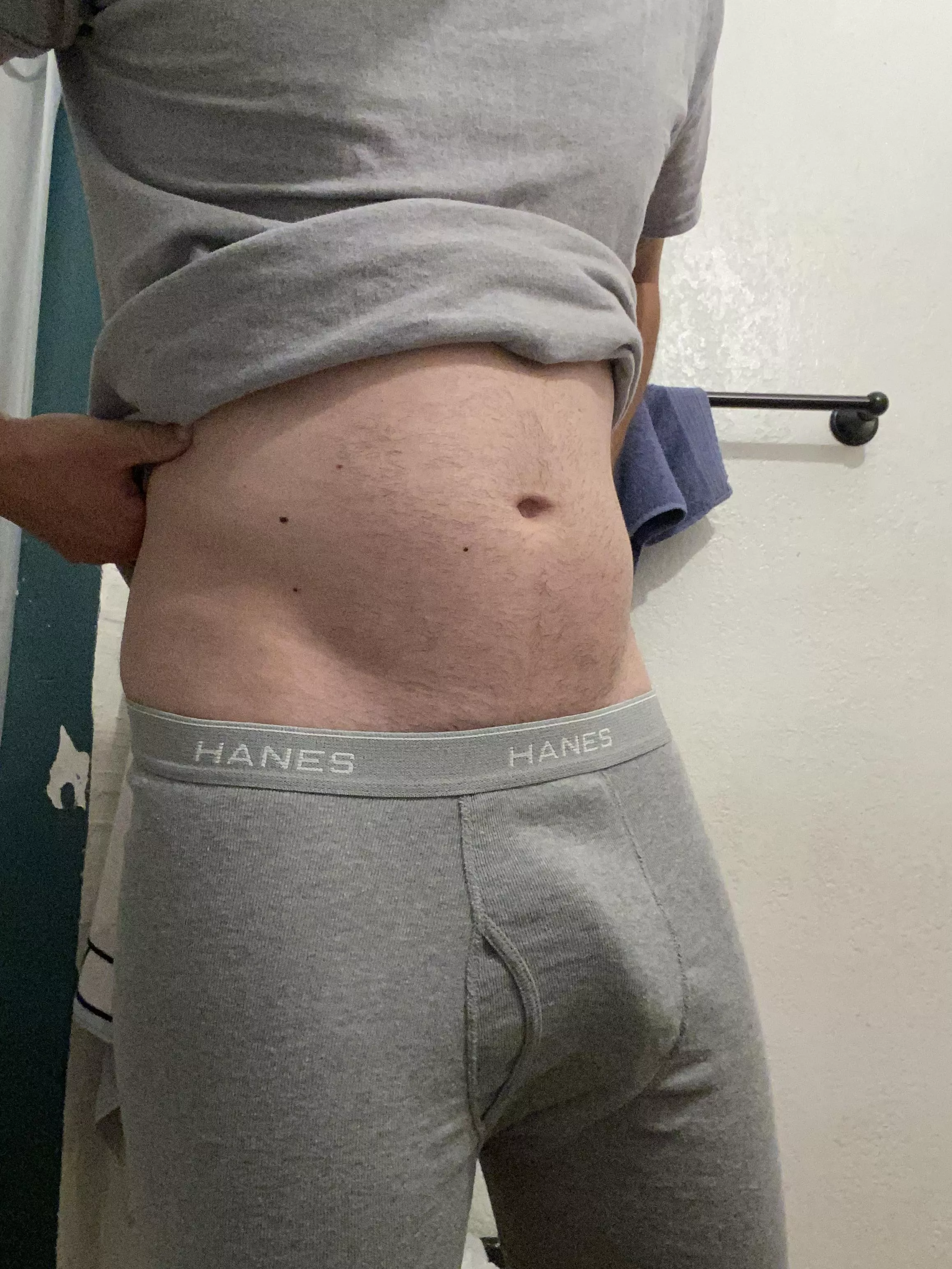 the bulge is bigger in gray