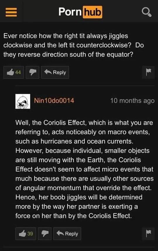 The Coriolis Effect