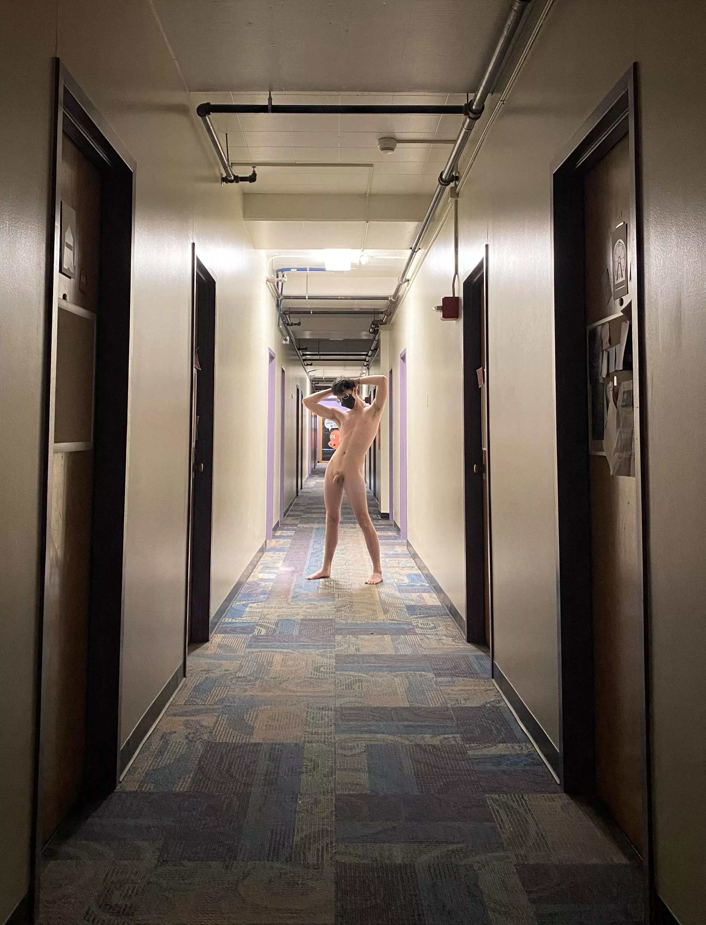 The dorms are more fun if youâ€™re naked!