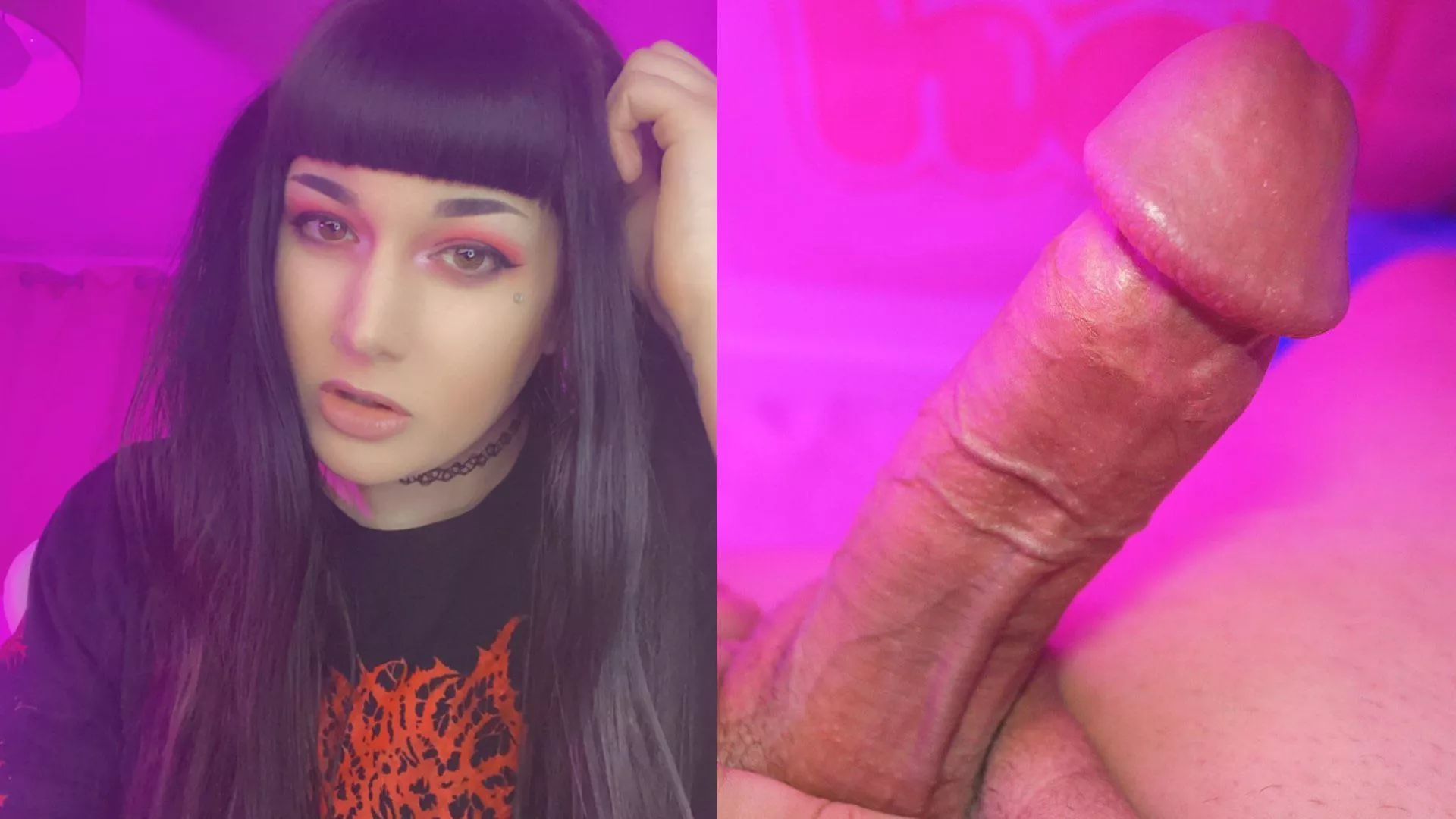 The girl // the dick