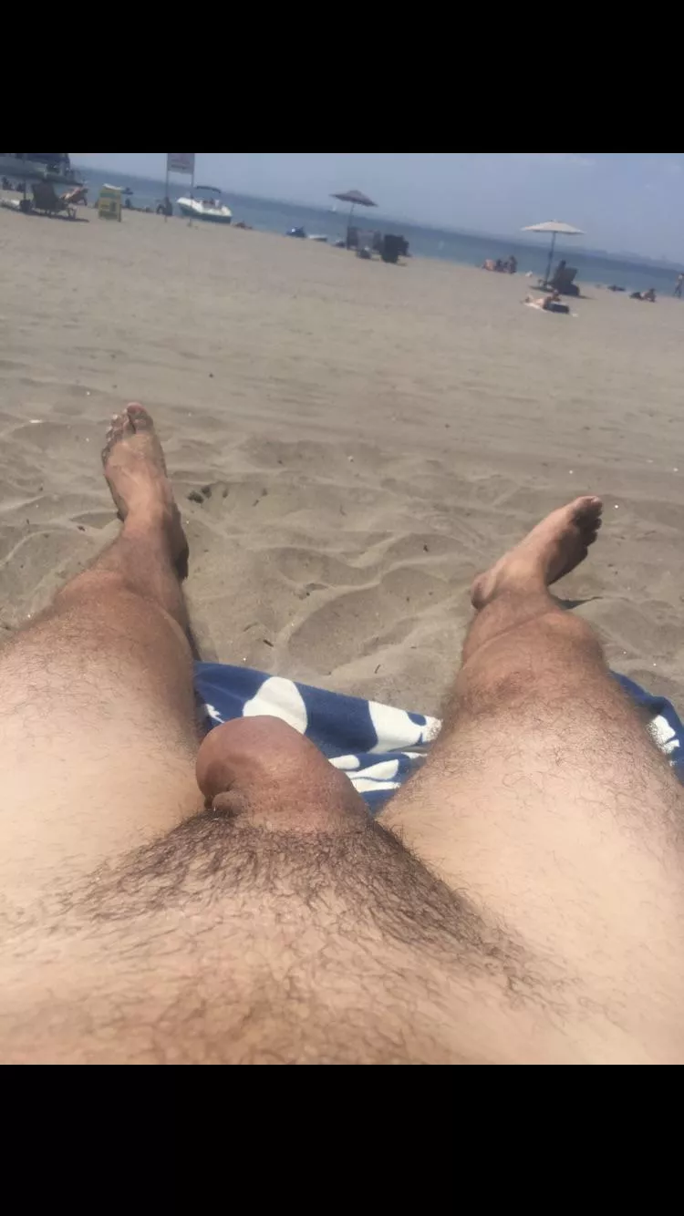 The guy was watching me taking a pic of my soft cock