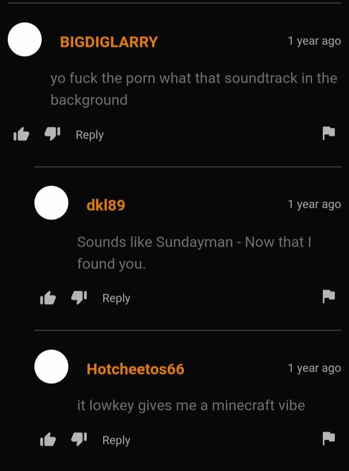 the music is nice tho