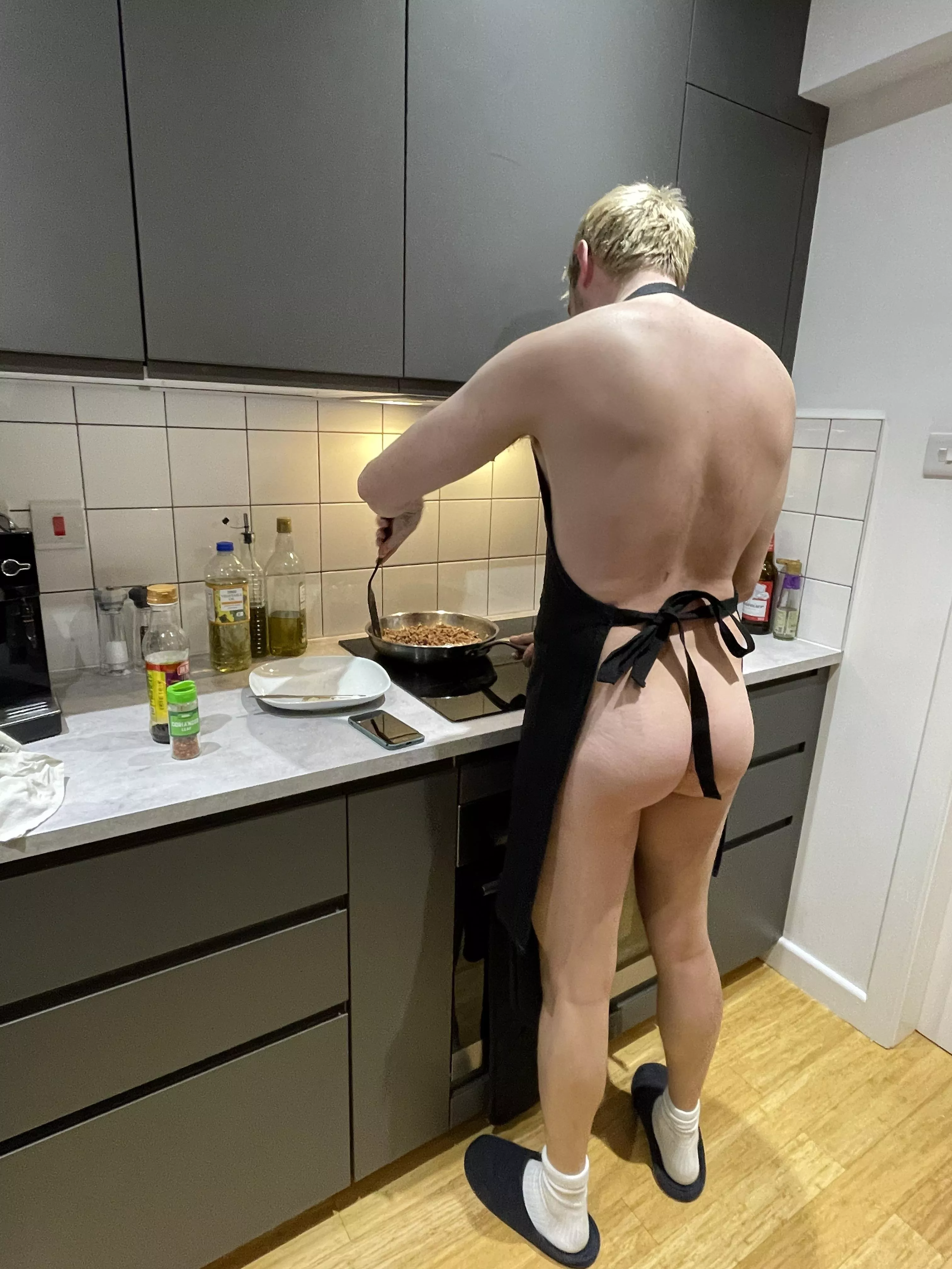 The naked chef