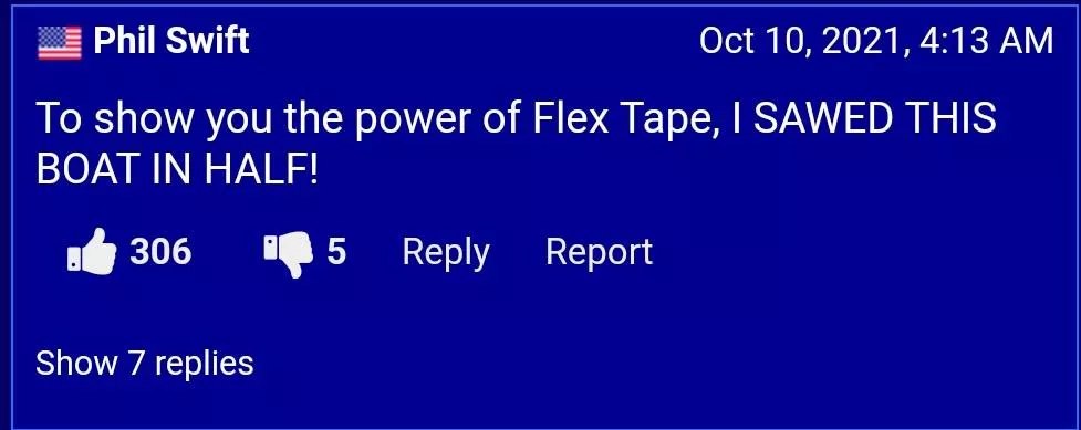 The power of FLEX TAPE