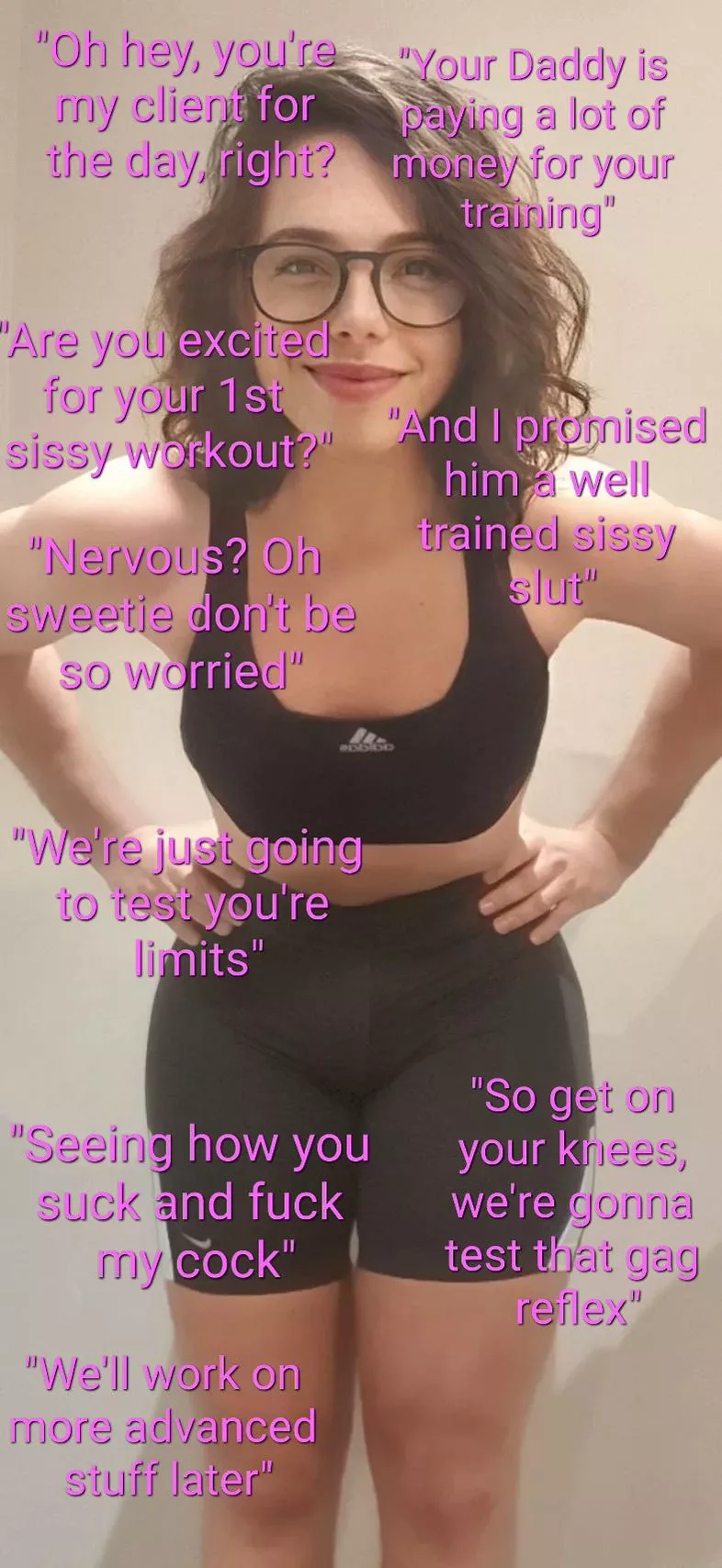 The Sissy's personal trainer