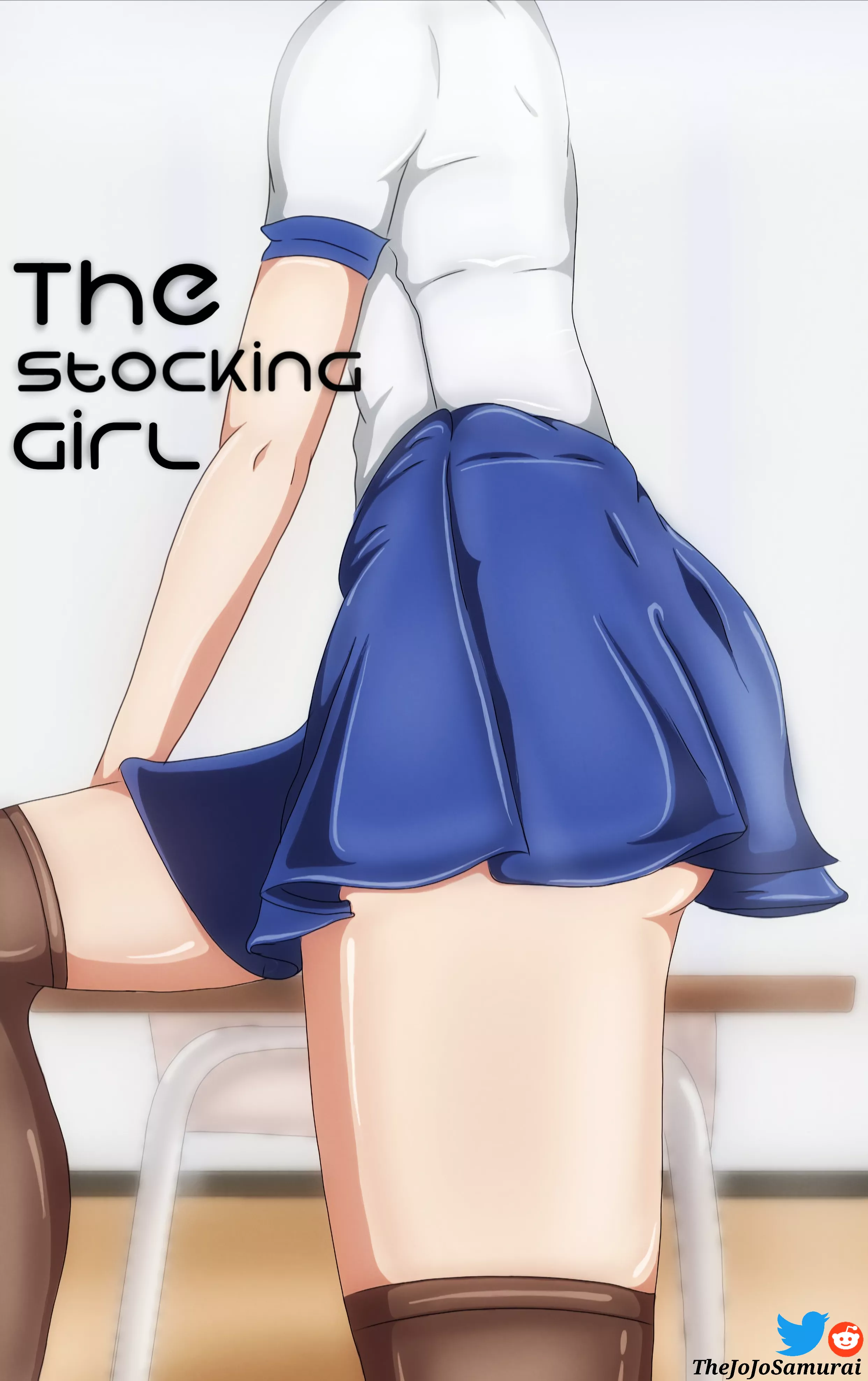 'The Stocking Girl' (Art by Me)