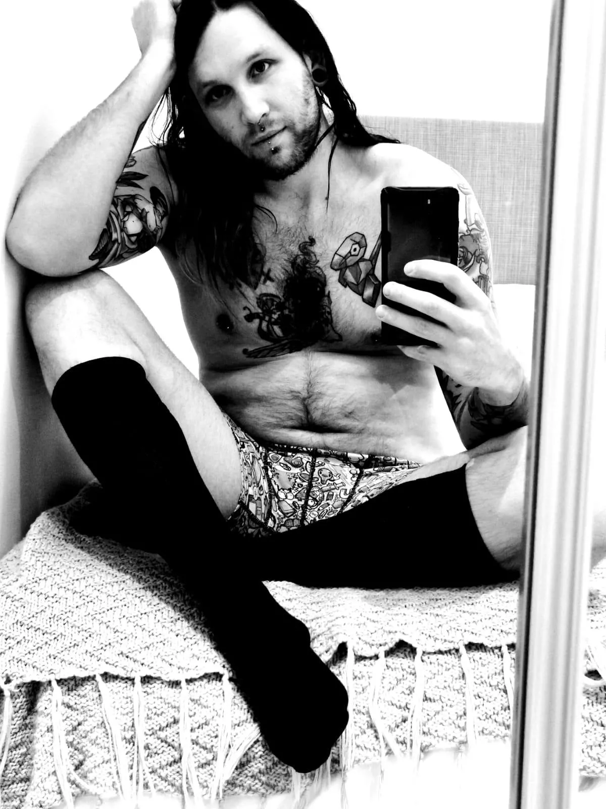 The world needs more alt boys in knee high socks