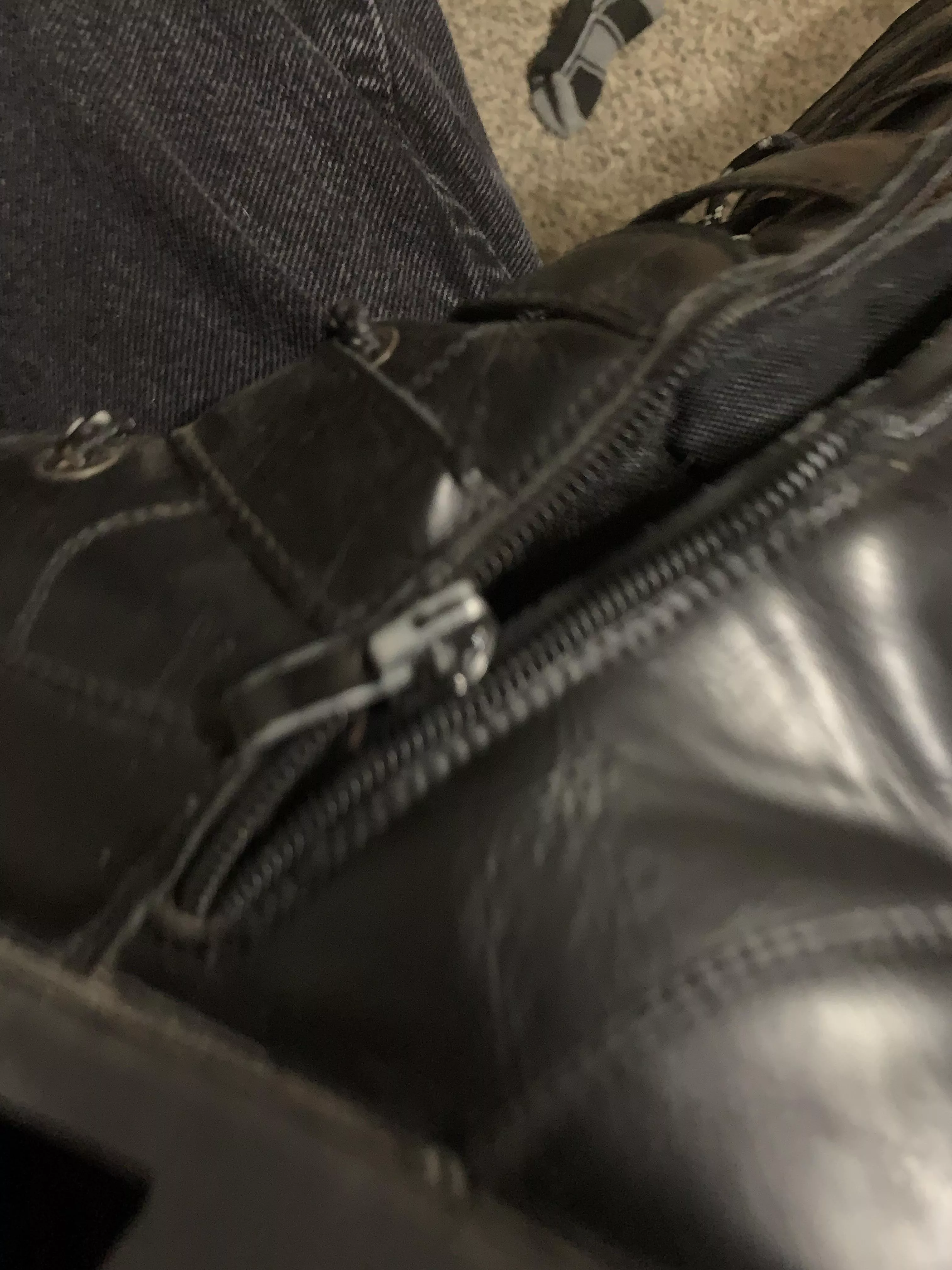 The zipper on my boot broke off, idk if it’s hard to see but the zipper is only on one side now, anyone know how to fix this