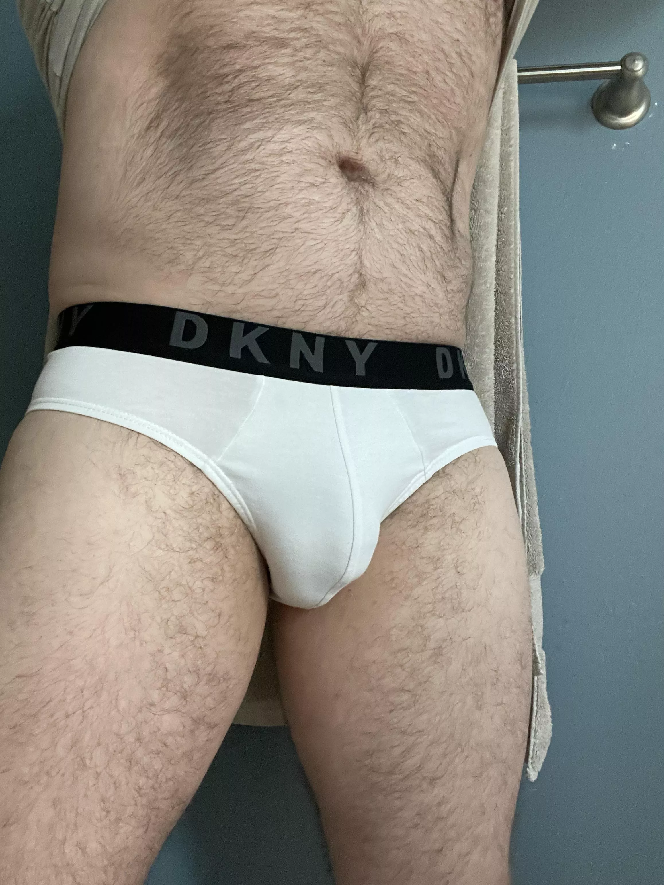 There is just something about white briefs…