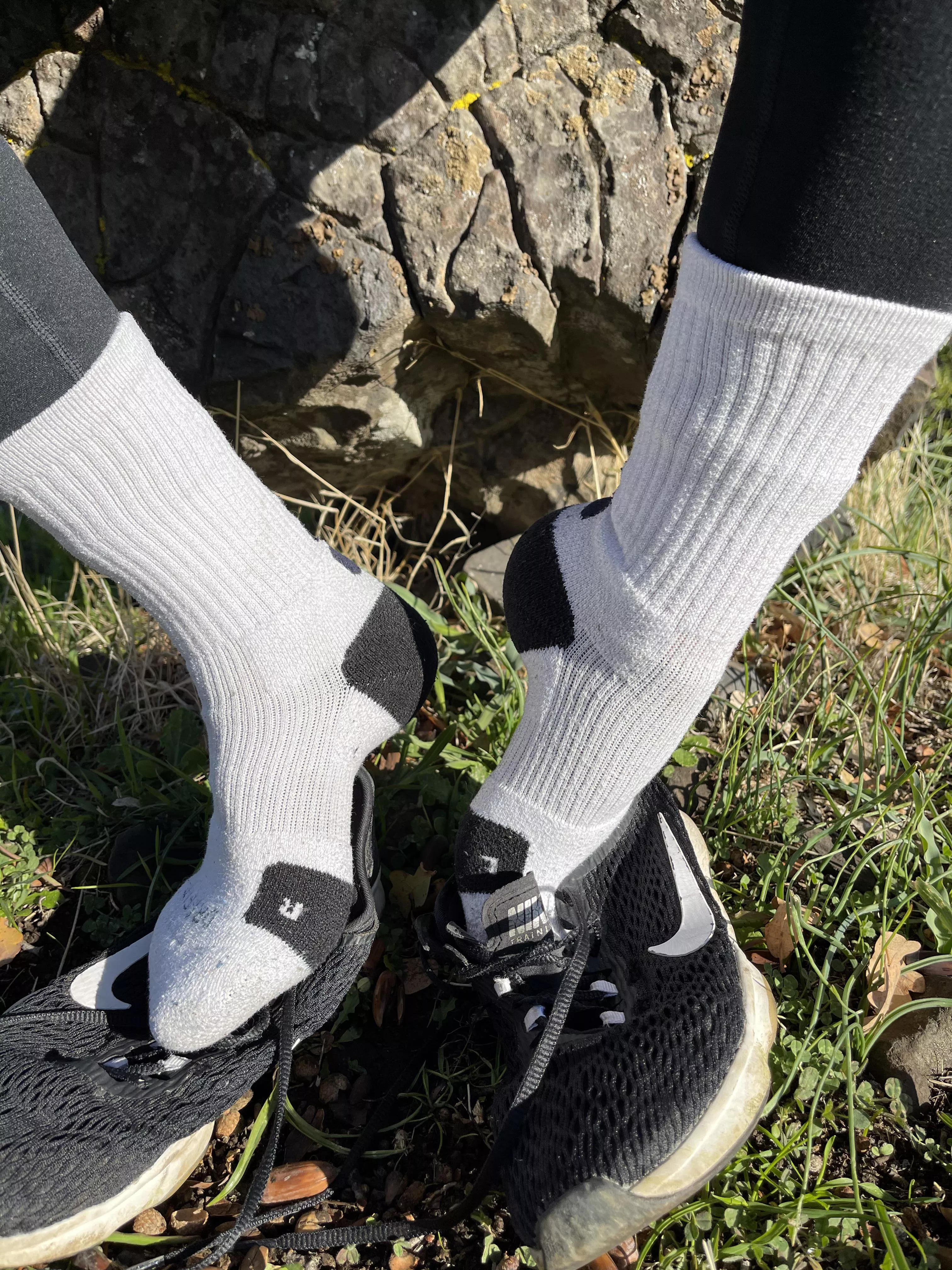 Thereâ€™s always enough time during a hike to stop and enjoy my socks ðŸ˜‹