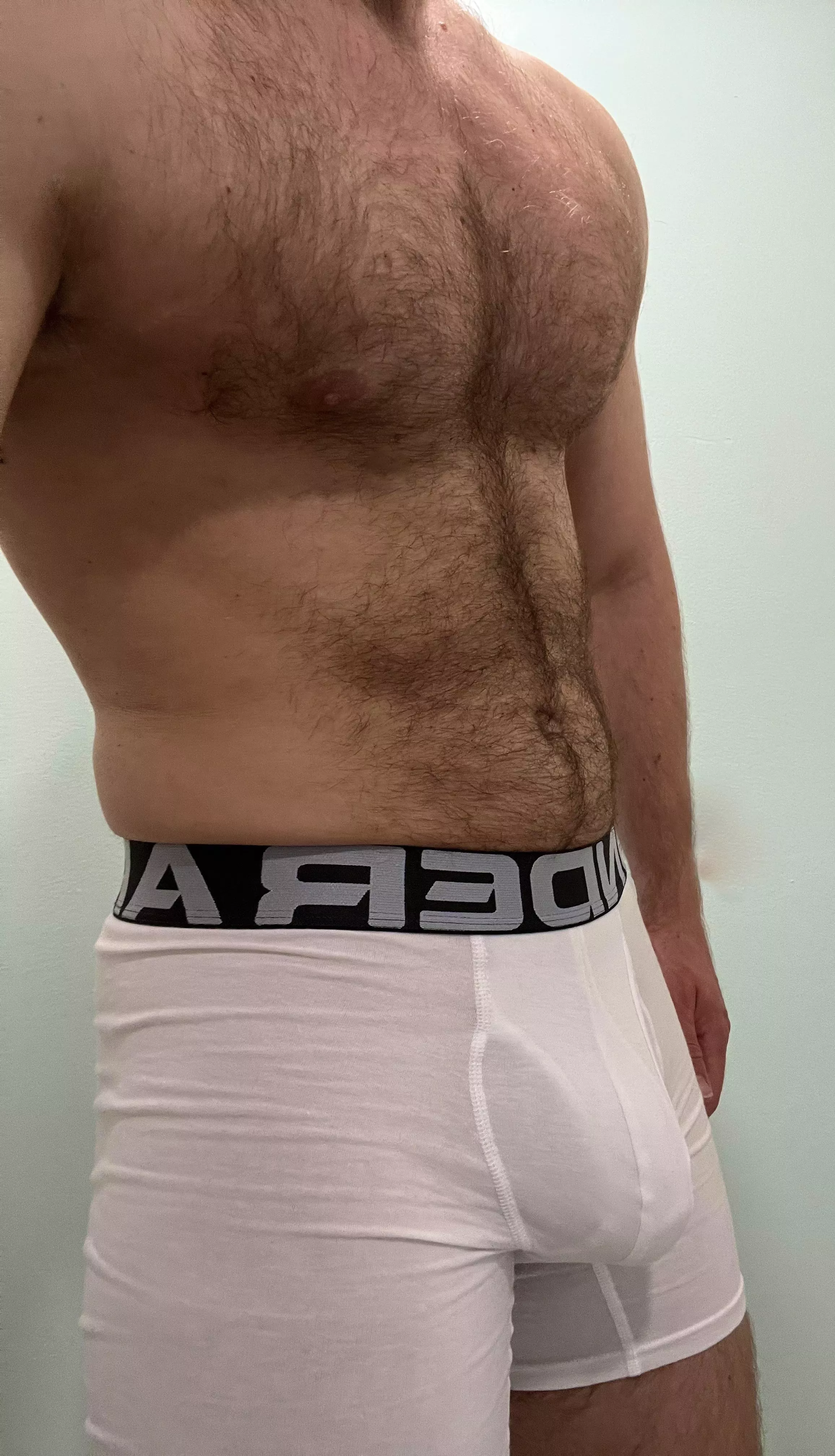 These white boxer briefs smell like man after todayâ€™s workout ðŸ’ªðŸ¼