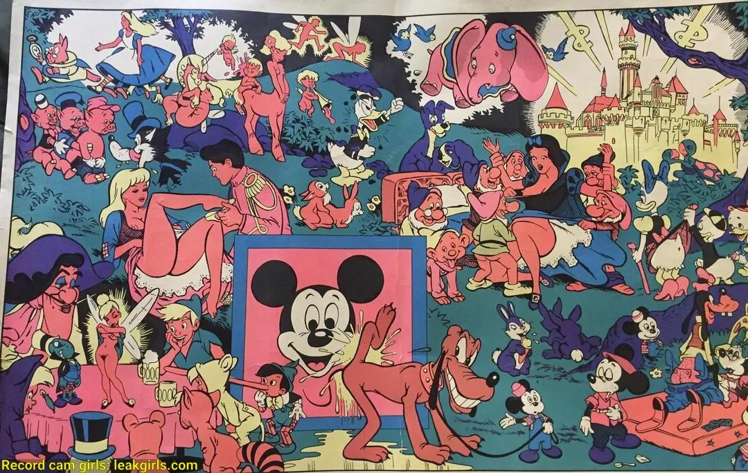 Thia 1970â€™s naughty Disney poster