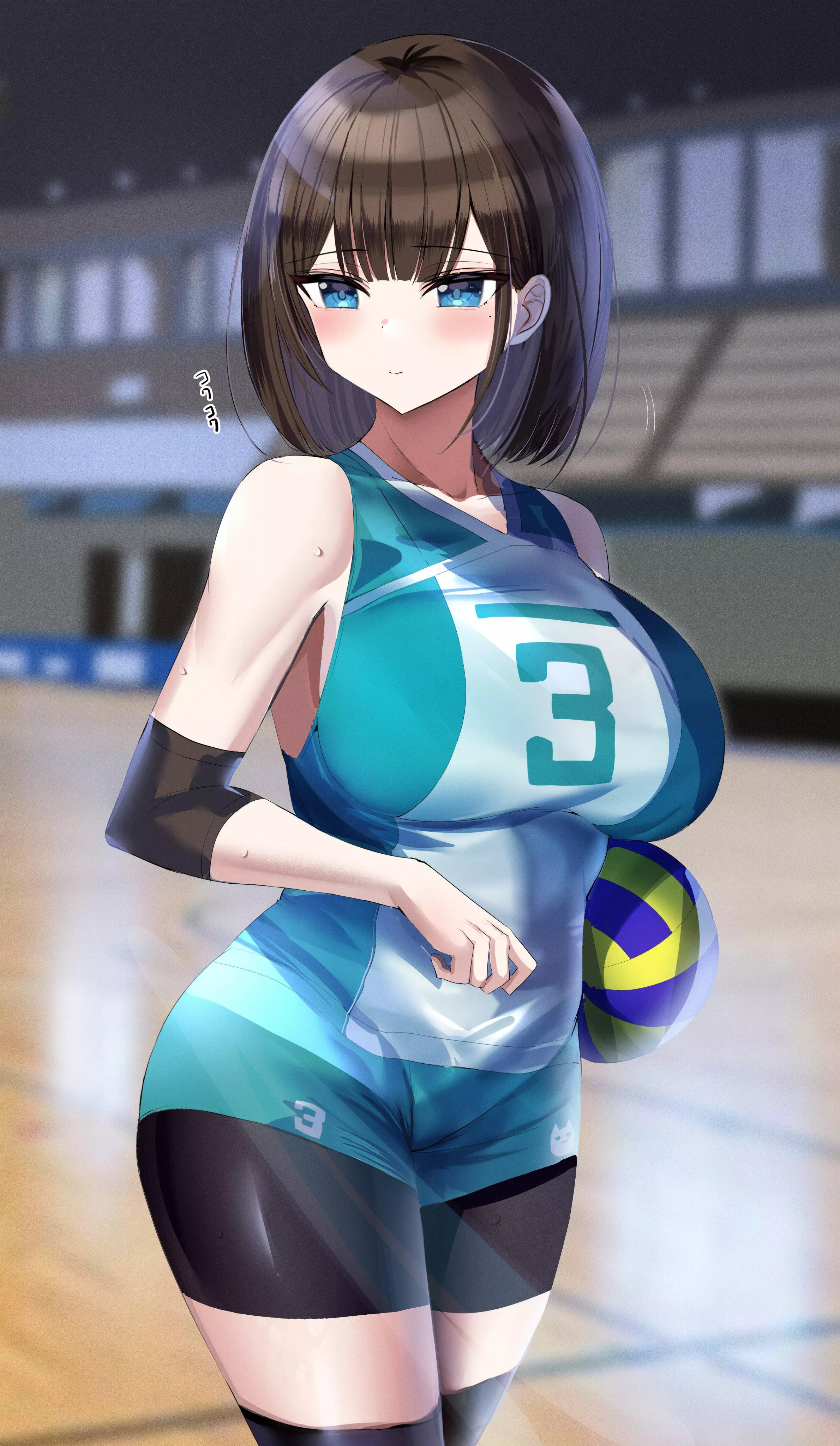 Thick Volleyball Girl (Adamant)