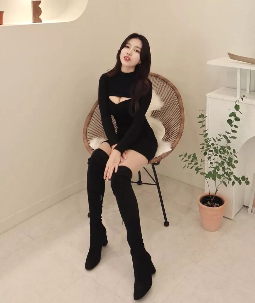 Thigh high boots